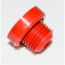 Пробка заливного отверстия, 1/4 дюйма, прорезная, пластиковая, красная, для форвакуумных насосов ГХ/МС, используется с серией 5975